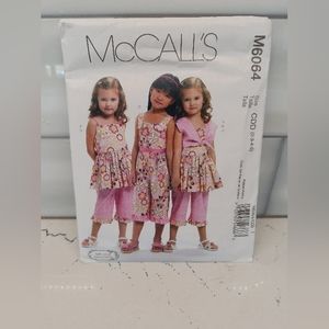 McCalls M6064 girls patterns